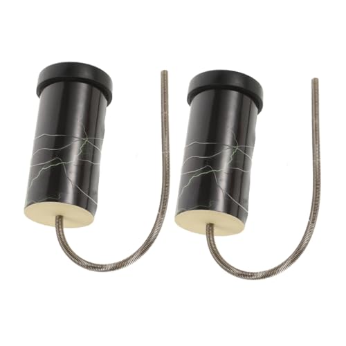 ERINGOGO 2 Stück Tube Drum Sticks Noise Maker Can Shaped Spring Drum Shaker Percussion Instrument Für Meditation Musik Lernspielzeug von ERINGOGO