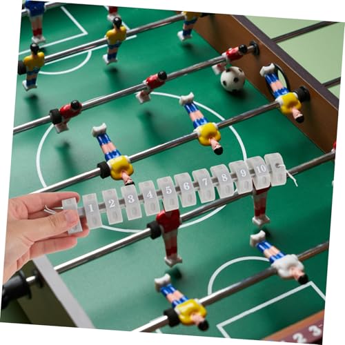 ERINGOGO 2 Stück Tischfußball Punktestandanzeiger aus Robustem Material Multifunktionale Tischfußball Zähler für Verschiedene Spieltische Einfache Handhabung und Langlebige Tisch Soccer von ERINGOGO