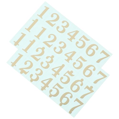 ERINGOGO 2 Stück Tongue Drum Notenaufkleber Bronzing Optik Musiknoten Sticker für Anfänger zur Einfachen Tongue Drum Tonerkennung und Dekoration von ERINGOGO