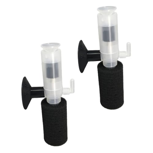 ERINGOGO 2 Stück Wasserfee Lerator Kleiner Schwammfilter Kleiner Aquariumfilter Kleiner Fischtank Luft Aquarienwasserfilter Mini-leistungsfilter Aquarienfilter Black Plastik ERINGOGO 2 Stück Wasserfee Lerator Kleiner Schwammfilter Kleiner Aquariumfilter Kleiner Fischtank Luft Aquarienwasserfilter Mini-leistungsfilter Aquarienfilter Black Plastik von ERINGOGO