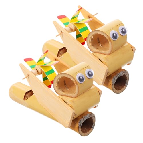 ERINGOGO 2 Stück Windmühle Vogelflötespielzeug Vogelförmige Pfeife Pfeifendes Hornspielzeug mit Musikpfeifen kleine Spielzeuge für Musikinstrumente pfeifen Bambus ERINGOGO 2 Stück Windmühle Vogelflötespielzeug Vogelförmige Pfeife Pfeifendes Hornspielzeug mit Musikpfeifen kleine Spielzeuge für Musikinstrumente pfeifen Bambus von ERINGOGO