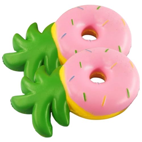 ERINGOGO 2 Stück zum Stressabbau PU -Bälle Donut-Stressbälle Obst-Stress- Squeeze Fidget sensorisches Quetschspielzeug weiches Quetschspielzeug ERINGOGO 2 Stück zum Stressabbau PU -Bälle Donut-Stressbälle Obst-Stress- Squeeze Fidget sensorisches Quetschspielzeug weiches Quetschspielzeug von ERINGOGO