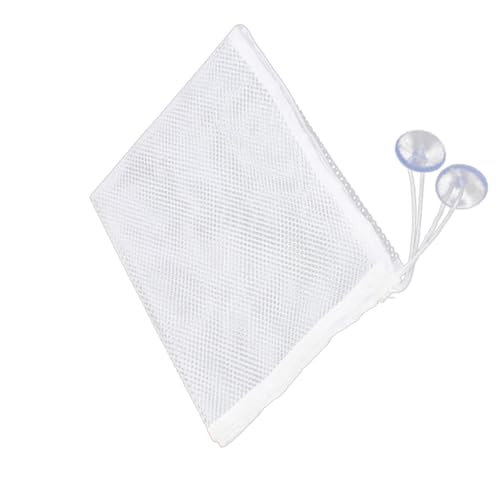 ERINGOGO 2 Stücke Hängen Tasche Mesh Taschen Saugnapf Tasche Bad Lagerung Mesh Tasche Badewanne Organizer Weiß ERINGOGO 2 Stücke Hängen Tasche Mesh Taschen Saugnapf Tasche Bad Lagerung Mesh Tasche Badewanne Organizer Weiß von ERINGOGO