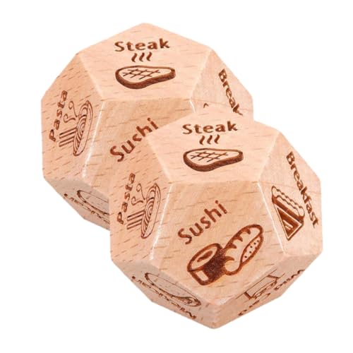 ERINGOGO 2 Stücke Lebensmittel Sieb Lebensmittel Decider Für Abendessen Decider Licht Braun Holz von ERINGOGO