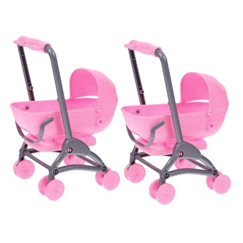 ERINGOGO 2 Stücke Spielzeugkinderwagen Für Puppe Vorgeben Kinderwagen Babyspielzeug Kinderwagenspielzeug Spielzeugkinderwagen Für Kleinkinder 1-3 Rosa Abs ERINGOGO 2 Stücke Spielzeugkinderwagen Für Puppe Vorgeben Kinderwagen Babyspielzeug Kinderwagenspielzeug Spielzeugkinderwagen Für Kleinkinder 1-3 Rosa Abs von ERINGOGO
