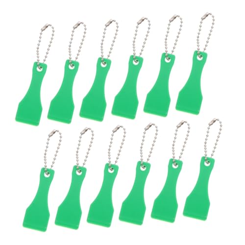 ERINGOGO Ergonomisches Design 20 Stück Ticket-rubbelwerkzeug Zum Entfernen Von Rubbelkarten Etiketten Und Folien Tragbarer Schlüsselanhänger von ERINGOGO