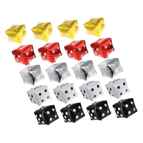 ERINGOGO 20 Stück Ballons Themen Party Dekoration Aluminium Folienballons für Geburtstagsfeiern und Events ERINGOGO 20 Stück Ballons Themen Party Dekoration Aluminium Folienballons für Geburtstagsfeiern und Events von ERINGOGO