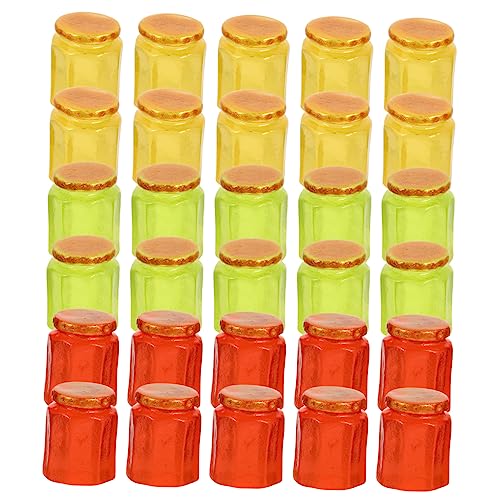 ERINGOGO 20 Stück Honigglas Dekoration Miniatur-süßigkeitsdosenmodell Mini-marmeladenglas-Modell Miniatur-bonbonglas-Modell Miniatursachen Mini-Glas-Modell Miniaturgläser Harz ERINGOGO 20 Stück Honigglas Dekoration Miniatur-süßigkeitsdosenmodell Mini-marmeladenglas-Modell Miniatur-bonbonglas-Modell Miniatursachen Mini-Glas-Modell Miniaturgläser Harz von ERINGOGO