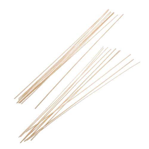 ERINGOGO 20 Stück Kite Unterstützt Bambusstreifen Handwerksmaterialien Baue Deinen Eigenen Drachen Flache Bambussticks Für Handwerk Bambusdübel Stöcke Zum Basteln Bambusstock Beige von ERINGOGO