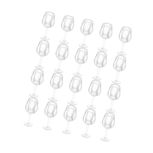 ERINGOGO 20 Stück Maßstab Detailgetreu Gefertigte Mini Weingläser aus Transparentem Material Puppenhaus Zubehör für Mini Küchendeko Rollenspiele und Fotografie ERINGOGO 20 Stück Maßstab Detailgetreu Gefertigte Mini Weingläser aus Transparentem Material Puppenhaus Zubehör für Mini Küchendeko Rollenspiele und Fotografie von ERINGOGO