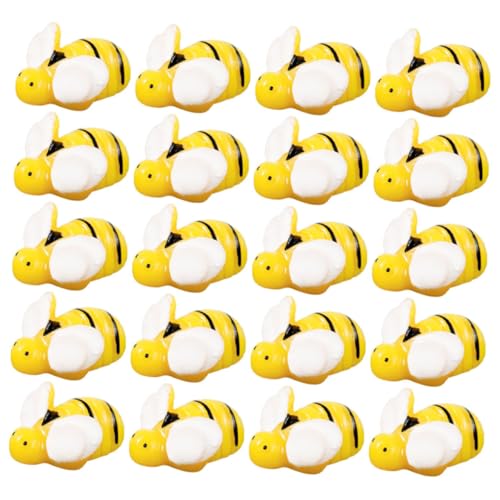 ERINGOGO 20 Stück Mikrolandschaftsbiene Gartendekoration Verzierungen Für Das Handwerk Miniaturfiguren Mini-gartenfiguren Kleine Handwerksbienen Gartendeko Für Draußen Kleine Figuren Harz ERINGOGO 20 Stück Mikrolandschaftsbiene Gartendekoration Verzierungen Für Das Handwerk Miniaturfiguren Mini-gartenfiguren Kleine Handwerksbienen Gartendeko Für Draußen Kleine Figuren Harz von ERINGOGO