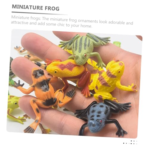 ERINGOGO 20 Stück Mini Frosch Figuren aus Realistische Kleine Frosch Modelle Spielzeugfreundlich für Gartendeko Miniaturlandschaften Blumentopf Dekorationen Kinderfreundlich Langlebig ERINGOGO 20 Stück Mini Frosch Figuren aus Realistische Kleine Frosch Modelle Spielzeugfreundlich für Gartendeko Miniaturlandschaften Blumentopf Dekorationen Kinderfreundlich Langlebig von ERINGOGO