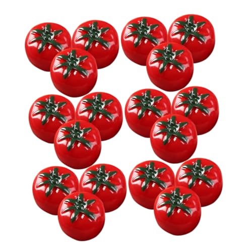 ERINGOGO 20 Stück Mini-Gemüsemodell Fälschung Mini-Obstverzierung gefälschte Fruchtrequisiten lebensechte Tomate Tomaten Layout-Szenendekor Mini künstliche Früchte Harz rot ERINGOGO 20 Stück Mini-Gemüsemodell Fälschung Mini-Obstverzierung gefälschte Fruchtrequisiten lebensechte Tomate Tomaten Layout-Szenendekor Mini künstliche Früchte Harz rot von ERINGOGO
