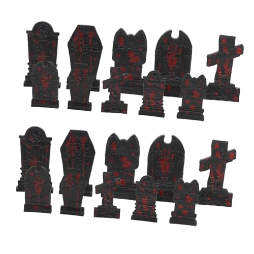 ERINGOGO 20 Stück Mini-Grabstein Halloween Miniatur-Grabstein blutig Dekoration Erwachsene Grabsteine dekorieren Grabstein für den Hof dekorativer Kleiner Grabstein Grabschmuck Plastik ERINGOGO 20 Stück Mini-Grabstein Halloween Miniatur-Grabstein blutig Dekoration Erwachsene Grabsteine dekorieren Grabstein für den Hof dekorativer Kleiner Grabstein Grabschmuck Plastik von ERINGOGO