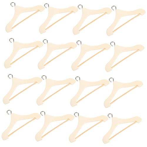 ERINGOGO 20 Stück Mini Kleiderbügel für Puppen Robuste Puppenbekleidungsaufhänger für Puppenhaus und Spielzeugzimmer für Organisation von Puppenkleidern ERINGOGO 20 Stück Mini Kleiderbügel für Puppen Robuste Puppenbekleidungsaufhänger für Puppenhaus und Spielzeugzimmer für Organisation von Puppenkleidern von ERINGOGO