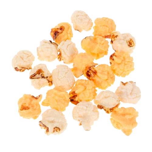 ERINGOGO 20 Stück Mini Popcorn Modell Realistisches Kunstpopcorn für Weihnachtsfeiern und Fotorequisiten Dekoration für Partys und Besondere Anlässe von ERINGOGO