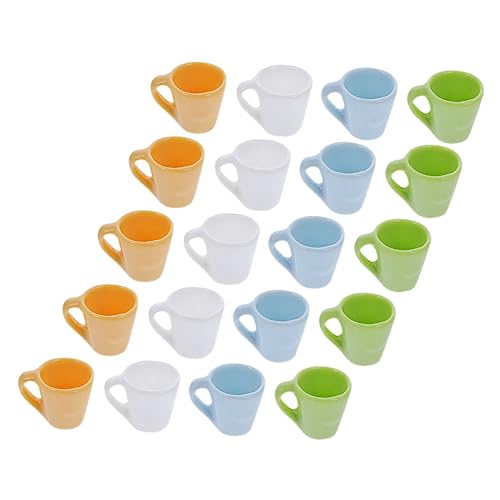 ERINGOGO 20 Stück Mini-Tasse Puppenbecher Mini-Kaffeetassen Miniaturen Hauszubehör für Zuhause Mini -Kaffeetassen Cute Mugs puppenhauszubehör Mini-Becher winzige Tassen Kleiner Becher Harz ERINGOGO 20 Stück Mini-Tasse Puppenbecher Mini-Kaffeetassen Miniaturen Hauszubehör für Zuhause Mini -Kaffeetassen Cute Mugs puppenhauszubehör Mini-Becher winzige Tassen Kleiner Becher Harz von ERINGOGO