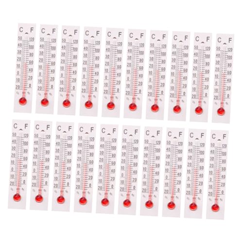ERINGOGO 20 Stück Mini-Thermometer Miniatur-temperaturmessgerät Modell Kinderspielzeug Rollenspielspielzeug von ERINGOGO