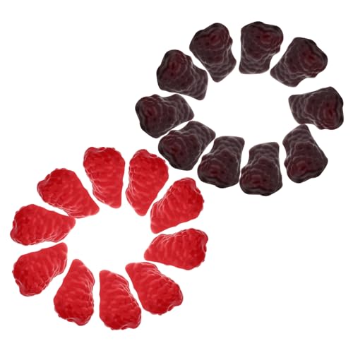 ERINGOGO 20 Stück Obst-Modell Deko Gefälschte Beere Mini-schreibtischverzierung Simulationsfrucht Künstliche Früchte Für Kuchen Simulationsornament Himbeerfruchtzubehör Plastik ERINGOGO 20 Stück Obst-Modell Deko Gefälschte Beere Mini-schreibtischverzierung Simulationsfrucht Künstliche Früchte Für Kuchen Simulationsornament Himbeerfruchtzubehör Plastik von ERINGOGO