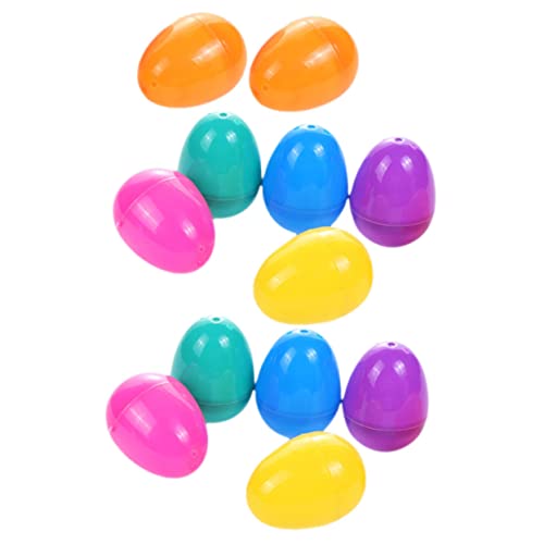 ERINGOGO 20 Stück Ostereier Jagdparty Für Bunte Ornamente Dekoration Plastik Ostereier Süßigkeitenboxen Eier Süßigkeitenboxen Befüllbare Eier Ornamente Ostereier ERINGOGO 20 Stück Ostereier Jagdparty Für Bunte Ornamente Dekoration Plastik Ostereier Süßigkeitenboxen Eier Süßigkeitenboxen Befüllbare Eier Ornamente Ostereier von ERINGOGO