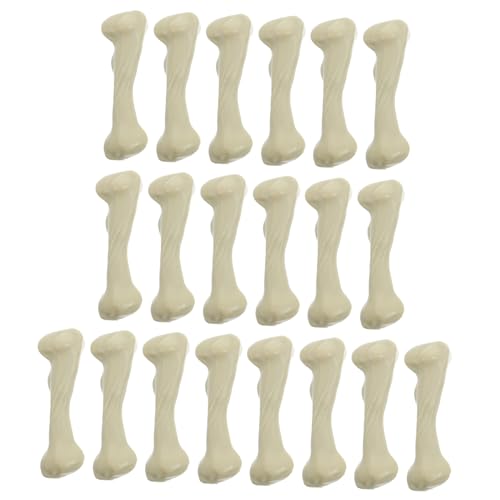ERINGOGO 20 Stück Party Dekoration Knochen Friedhofsszene Mini Knochen Miniatur Knochen Halloween Gruselige Dekoration Miniatur Skelette Skelett Dekoration Skelett von ERINGOGO