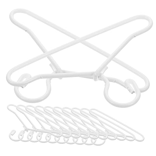 ERINGOGO 20 Stück Puppen-Outfit-aufhänger Lebensechte Winzige Kleiderbügel Winziger Kleiderbügel Winzige Hausaufhänger Miniatur Mini- -Requisiten Zarte Kleine Kleiderbügel Weiß Legierung ERINGOGO 20 Stück Puppen-Outfit-aufhänger Lebensechte Winzige Kleiderbügel Winziger Kleiderbügel Winzige Hausaufhänger Miniatur Mini- -Requisiten Zarte Kleine Kleiderbügel Weiß Legierung von ERINGOGO
