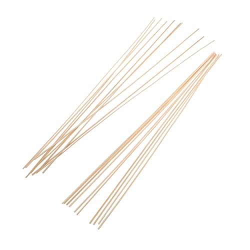 ERINGOGO 20 Stück Teiliges Bambusstäbe Kite Basteln Splitterfreie Bambusleisten Einfach zu Montierende DIY Drachen Stäbe Sicher und Fördernd für Kreativität und Feinmotorik von ERINGOGO