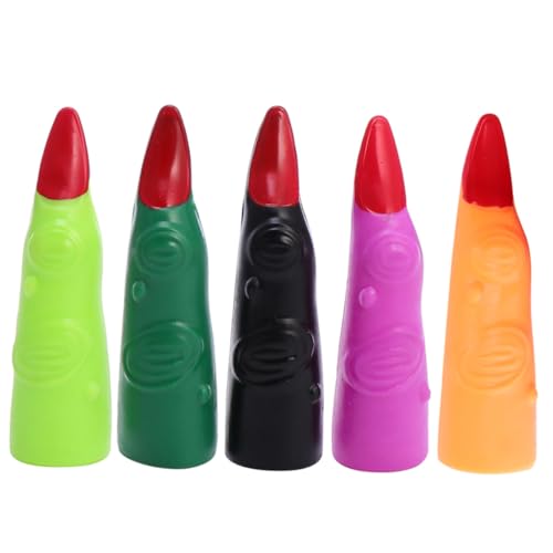 ERINGOGO 20 Stück Teiliges Bunte Halloween Fake Witch Fingers Nagelüberzüge Zombie Nails Cover Cosplay Zubehör für Kostümparty Karneval und Grusel-Events DIY Fingernägel Aufkleben Festliche ERINGOGO 20 Stück Teiliges Bunte Halloween Fake Witch Fingers Nagelüberzüge Zombie Nails Cover Cosplay Zubehör für Kostümparty Karneval und Grusel-Events DIY Fingernägel Aufkleben Festliche von ERINGOGO