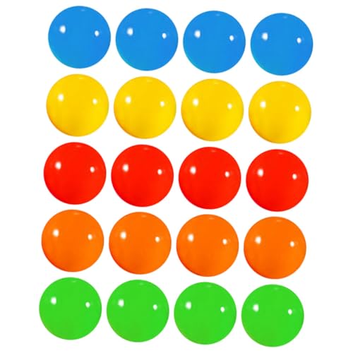 ERINGOGO 20 Stück Teiliges Bunte Kunststoff-lotteriekugeln zum Öffnen Kompakte Robuste Spielzeugeier für Raffles Gewinnspiele und Partyzubehör Glatt Langlebig Sicher für Schule und ERINGOGO 20 Stück Teiliges Bunte Kunststoff-lotteriekugeln zum Öffnen Kompakte Robuste Spielzeugeier für Raffles Gewinnspiele und Partyzubehör Glatt Langlebig Sicher für Schule und von ERINGOGO