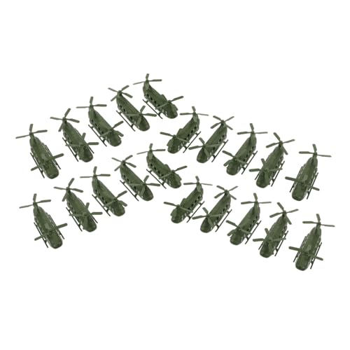 ERINGOGO 20 Stück Teiliges Hubschrauber Doppelmotor Modell Detaillierte Flugzeug Nachbildung für Jungen Mädchen Sandtisch Display Kinderzimmer Dekoration ERINGOGO 20 Stück Teiliges Hubschrauber Doppelmotor Modell Detaillierte Flugzeug Nachbildung für Jungen Mädchen Sandtisch Display Kinderzimmer Dekoration von ERINGOGO