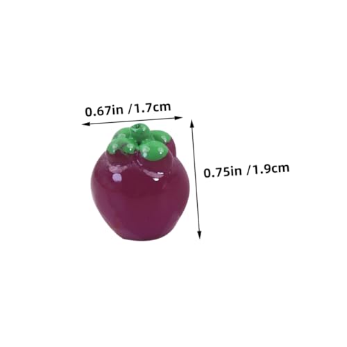 ERINGOGO 20 Stück Teiliges Mini Obst aus Hochwertiger Simulation Detailreiche Miniatur Fruchtmodelle für DIY Deko Realistische Tischdekoration und Bastelzubehör für Puppenhäuser und ERINGOGO 20 Stück Teiliges Mini Obst aus Hochwertiger Simulation Detailreiche Miniatur Fruchtmodelle für DIY Deko Realistische Tischdekoration und Bastelzubehör für Puppenhäuser und von ERINGOGO