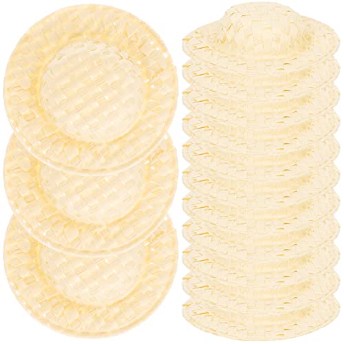 ERINGOGO 20 Stück Teiliges Mini Papier Hüte Geflochtene DIY Bastel Mini Hüte Puppenzubehör Leichter Handgefertigter Dekorationshut für Puppenhaus Foto Requisiten Natürliche Cremefarbene ERINGOGO 20 Stück Teiliges Mini Papier Hüte Geflochtene DIY Bastel Mini Hüte Puppenzubehör Leichter Handgefertigter Dekorationshut für Puppenhaus Foto Requisiten Natürliche Cremefarbene von ERINGOGO