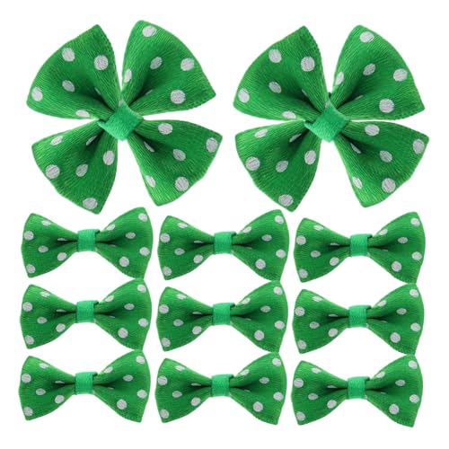 ERINGOGO 20 Stück Teiliges Mini Schleifen für DIY Puppenzubehör Niedliche Grüne Punkte Designs Bastelaccessoires für Puppenhaus und Spielzeugdekoration ERINGOGO 20 Stück Teiliges Mini Schleifen für DIY Puppenzubehör Niedliche Grüne Punkte Designs Bastelaccessoires für Puppenhaus und Spielzeugdekoration von ERINGOGO