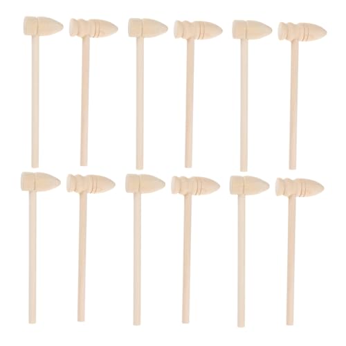 ERINGOGO 20 Stück Teiliges Mini holzhammer Kompakt und Leicht Multifunktional Kuchenhammer Sicher und Angenehm zu Halten für Bastelspiele ERINGOGO 20 Stück Teiliges Mini holzhammer Kompakt und Leicht Multifunktional Kuchenhammer Sicher und Angenehm zu Halten für Bastelspiele von ERINGOGO