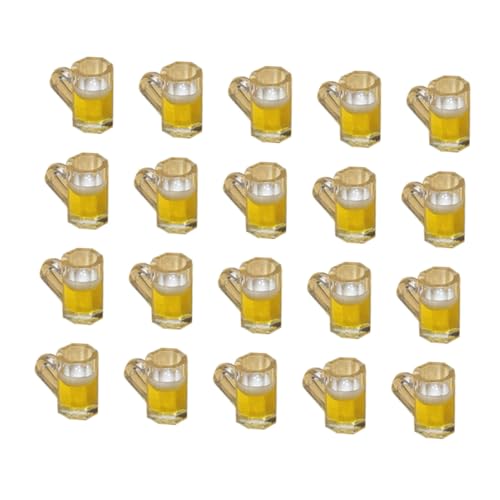 ERINGOGO 20 Stück Teiliges Miniatur Bierkrug Realistische Resin Becher Puppenhaus Zubehör Miniatur Trinkgefäße Dekoration für Puppenhaus und Kreative Bastelideen Zufällige ERINGOGO 20 Stück Teiliges Miniatur Bierkrug Realistische Resin Becher Puppenhaus Zubehör Miniatur Trinkgefäße Dekoration für Puppenhaus und Kreative Bastelideen Zufällige von ERINGOGO