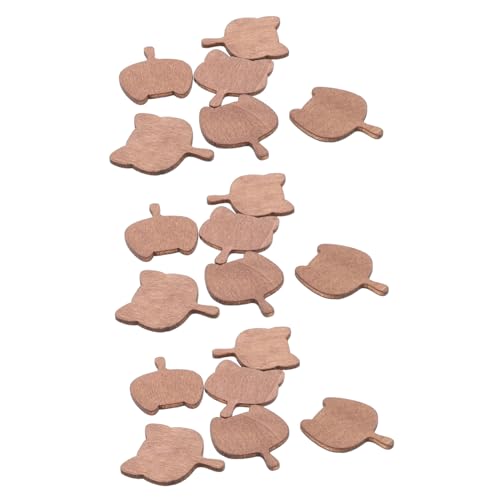 ERINGOGO 20 Stück Teiliges Miniatur Dollhouse Schneidebrett aus Holz Realistische Küchenaccessoires für Rollenspiel Vielseitige Miniaturmöbel für Puppenhaus Szenen für Kreative Dekoration von ERINGOGO