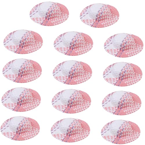 ERINGOGO 20 Stück Teiliges Miniatur Strohhüte für Puppen Fein Gewebte Leichte DIY Basteldekoration Realistische Mini Hüte mit Feiner Struktur für Puppenhäuser und Handarbeiten ERINGOGO 20 Stück Teiliges Miniatur Strohhüte für Puppen Fein Gewebte Leichte DIY Basteldekoration Realistische Mini Hüte mit Feiner Struktur für Puppenhäuser und Handarbeiten von ERINGOGO