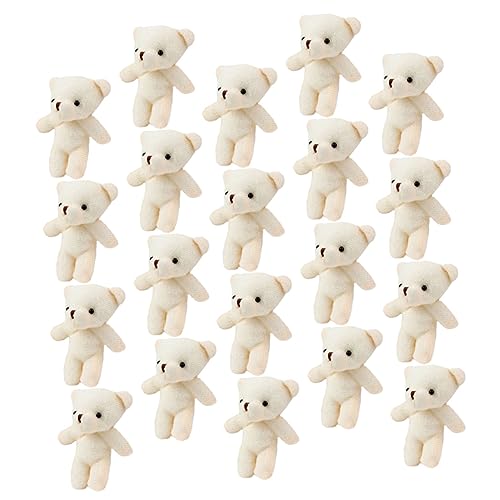 ERINGOGO 20 Stück Teiliges Niedlicher Mini Bärenfiguren Baumwollfüllung Tragbar Leicht und Formstabil Vielseitige Dekoration für Büro Zuhause und ERINGOGO 20 Stück Teiliges Niedlicher Mini Bärenfiguren Baumwollfüllung Tragbar Leicht und Formstabil Vielseitige Dekoration für Büro Zuhause und von ERINGOGO
