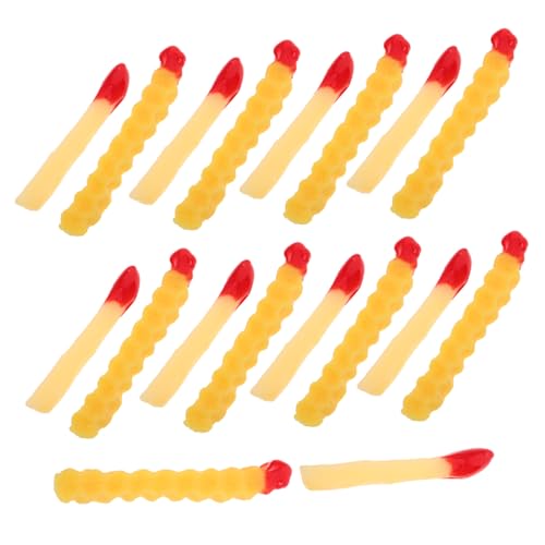 ERINGOGO 20 Stück Teiliges Realistisch Aussehender Imitat Fake Fritten Künstliche Nachbildung von Pommes Frites mit Ketchup Dekoratives Fast Food für Restaurant Dekor Fotografie und ERINGOGO 20 Stück Teiliges Realistisch Aussehender Imitat Fake Fritten Künstliche Nachbildung von Pommes Frites mit Ketchup Dekoratives Fast Food für Restaurant Dekor Fotografie und von ERINGOGO