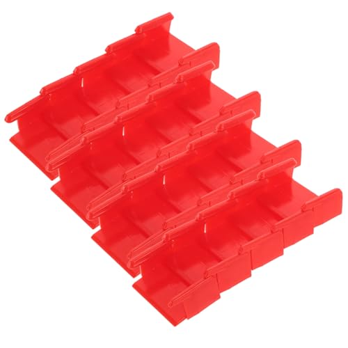 ERINGOGO 20 Stück Teiliges Rote Kunststoff Gleisklemmen für Modelleisenbahn Stabile Schienenverbinder für Kompatibel mit Spielzeugeisenbahn Zubehör Einfache Montage für Junge Eisenbahnfans ERINGOGO 20 Stück Teiliges Rote Kunststoff Gleisklemmen für Modelleisenbahn Stabile Schienenverbinder für Kompatibel mit Spielzeugeisenbahn Zubehör Einfache Montage für Junge Eisenbahnfans von ERINGOGO