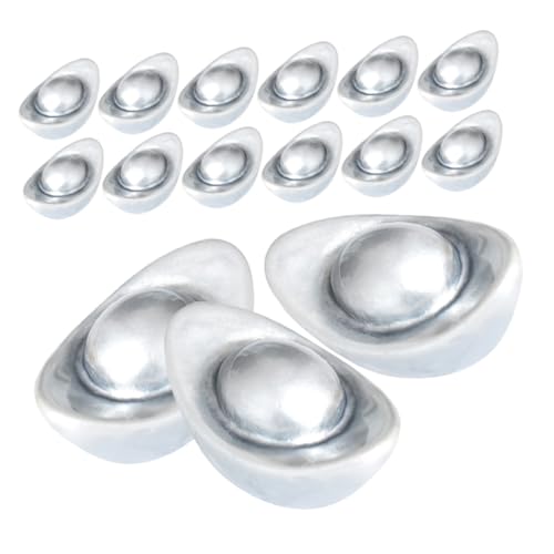 ERINGOGO 20 Stück Yuanbao Modell Dekoration Teiliges Silberne Ingot Modelle für Mikrolandschaften Kreative Wohnaccessoires für und Feiertage ERINGOGO 20 Stück Yuanbao Modell Dekoration Teiliges Silberne Ingot Modelle für Mikrolandschaften Kreative Wohnaccessoires für und Feiertage von ERINGOGO