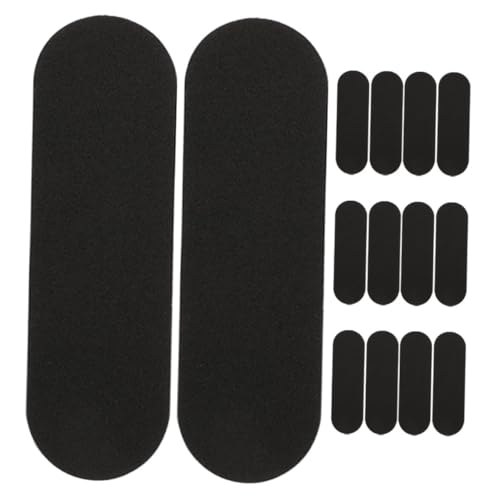 ERINGOGO 20 Stück rutschfeste Aufkleber Fingerspitzen-Skateboard Skateboarder Wandteppich Fingersurfbrett leeres Skateboarddeck Skateboard-Schaumstoff-Griffband Fingergriffe Schwamm Schwarz ERINGOGO 20 Stück rutschfeste Aufkleber Fingerspitzen-Skateboard Skateboarder Wandteppich Fingersurfbrett leeres Skateboarddeck Skateboard-Schaumstoff-Griffband Fingergriffe Schwamm Schwarz von ERINGOGO