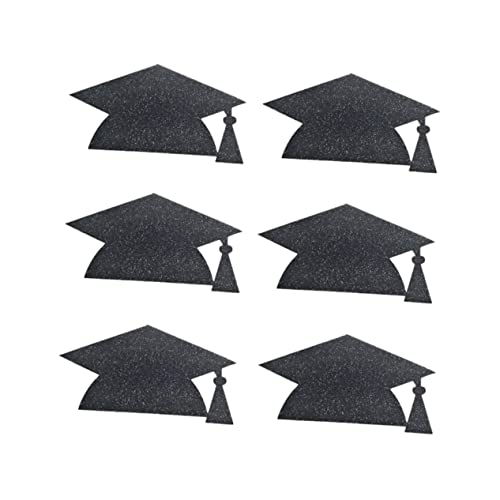 ERINGOGO 20 Stücke Bachelor Hut Aufkleber Graduation Cap Dekoration Graduate Tasse Aufkleber Decor Tasse Aufkleber Kreative Tasse Aufkleber Schwarz ERINGOGO 20 Stücke Bachelor Hut Aufkleber Graduation Cap Dekoration Graduate Tasse Aufkleber Decor Tasse Aufkleber Kreative Tasse Aufkleber Schwarz von ERINGOGO