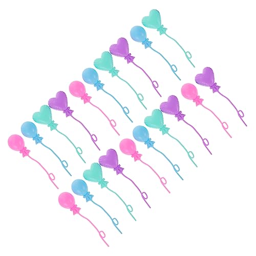 ERINGOGO 20 Stücke Puppenhaus Ballon DIY Ballon Dekore Miniatur Luftballons Fee Garten Ballon Kunststoff ERINGOGO 20 Stücke Puppenhaus Ballon DIY Ballon Dekore Miniatur Luftballons Fee Garten Ballon Kunststoff von ERINGOGO