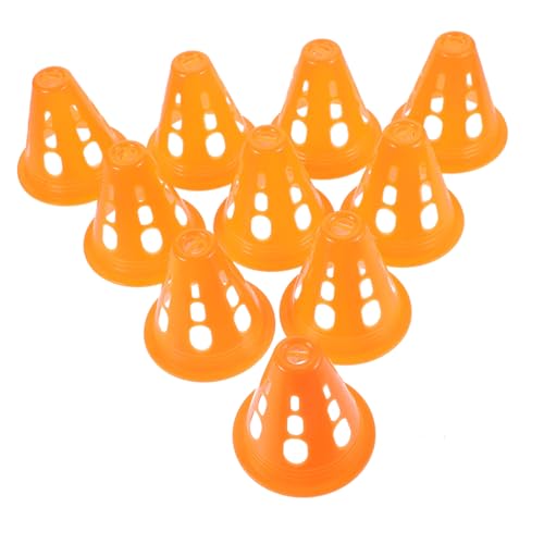 ERINGOGO 20 Stücke Roller Skating Pile Training Sport Kunststoff Orange ERINGOGO 20 Stücke Roller Skating Pile Training Sport Kunststoff Orange von ERINGOGO