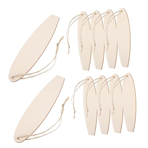 ERINGOGO 20 Stücke Surfbrett Dekoration Holz Surfbrett Decor Mini Surfbrett Decor Kleine Surfbrett Holz Chips Khaki ERINGOGO 20 Stücke Surfbrett Dekoration Holz Surfbrett Decor Mini Surfbrett Decor Kleine Surfbrett Holz Chips Khaki von ERINGOGO