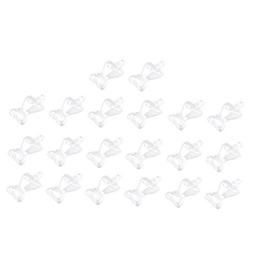 ERINGOGO 200 Stück Kleidung Display für Puppen Transparente Büste Puppenkleider Kleiderständer für Miniaturmodelle und Kinderzimmer Dekoration von ERINGOGO