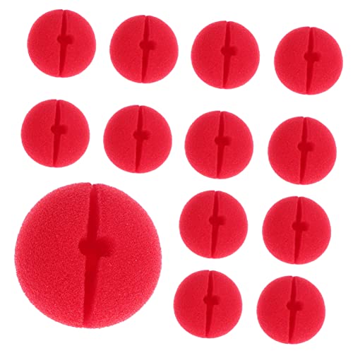 ERINGOGO 20-teiliges Karnevals-Clown-nasen-Set Aus Schwammmaterial Requisiten Für Die Bühnenshow des Zauberers ERINGOGO 20-teiliges Karnevals-Clown-nasen-Set Aus Schwammmaterial Requisiten Für Die Bühnenshow des Zauberers von ERINGOGO