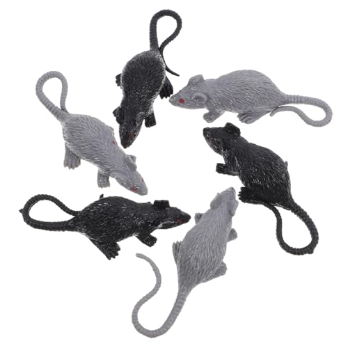 ERINGOGO 20stücke Realistische Kunststoffratten Halloween Dekorationen Lifelike Fake Mäuse Für Gruselatmosphäre Robuste Requisiten Für Partys Und Streiche Klein Und Leicht Für ERINGOGO 20stücke Realistische Kunststoffratten Halloween Dekorationen Lifelike Fake Mäuse Für Gruselatmosphäre Robuste Requisiten Für Partys Und Streiche Klein Und Leicht Für von ERINGOGO