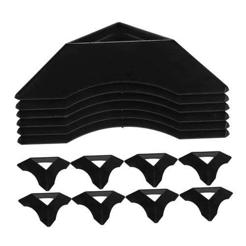ERINGOGO Würfelhalter Stativ Dreieck Würfel Basis Schwarz 20 Stücke Puzzle Würfel Basen von ERINGOGO
